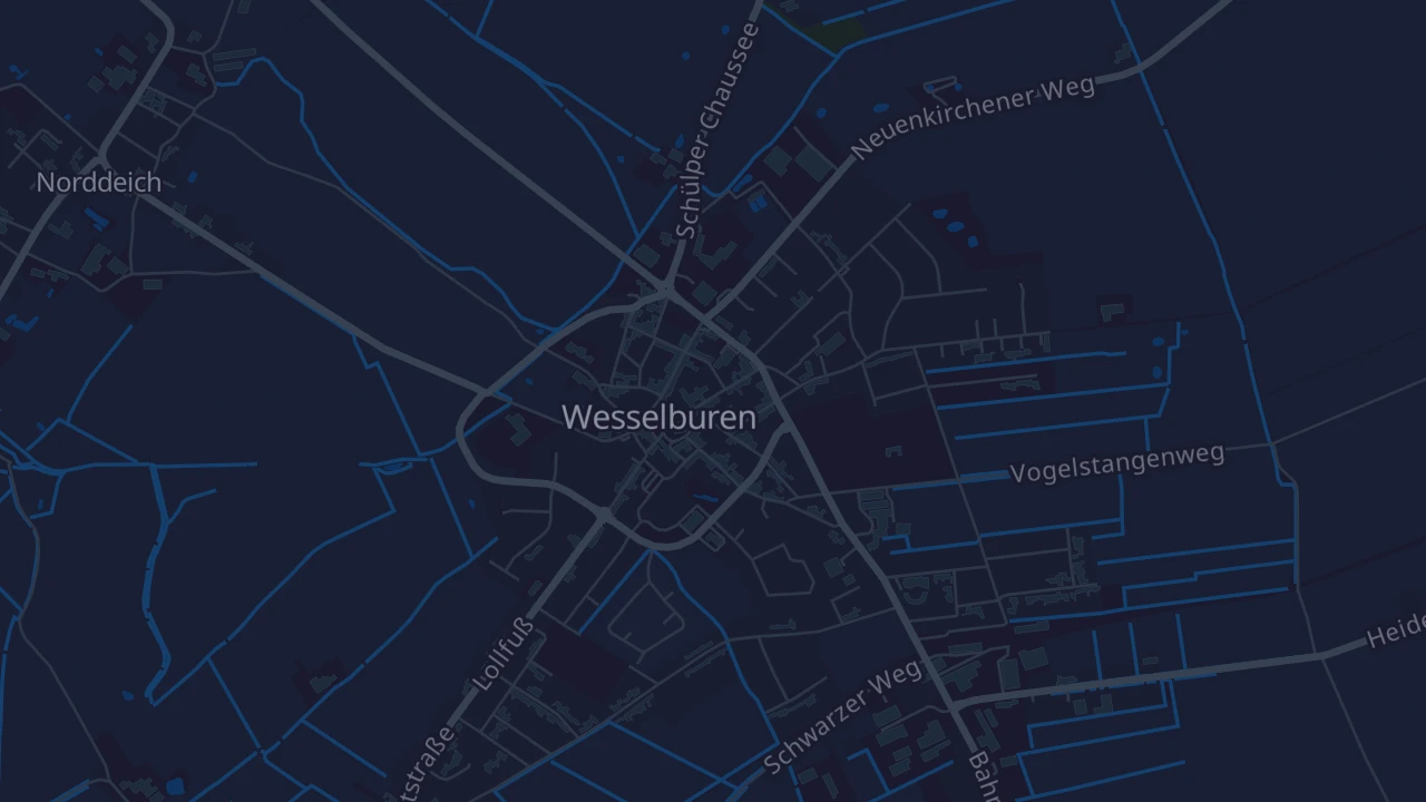 Karte von Wesselburen