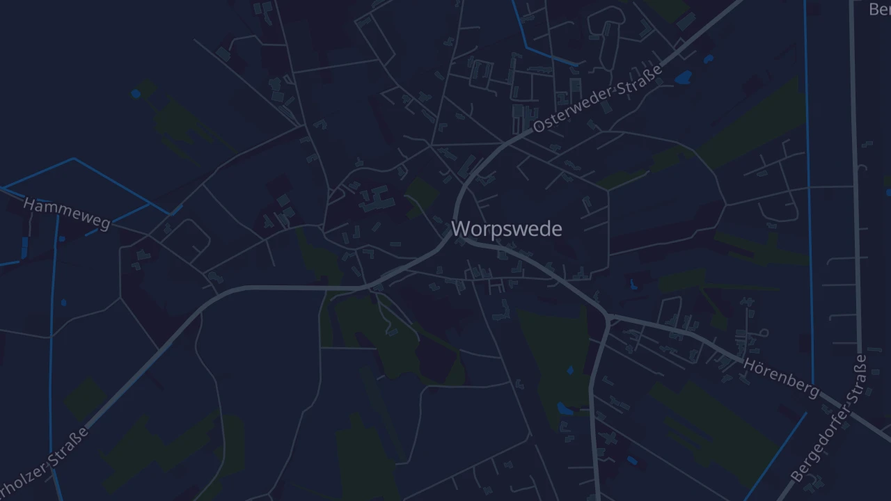 Karte von Worpswede