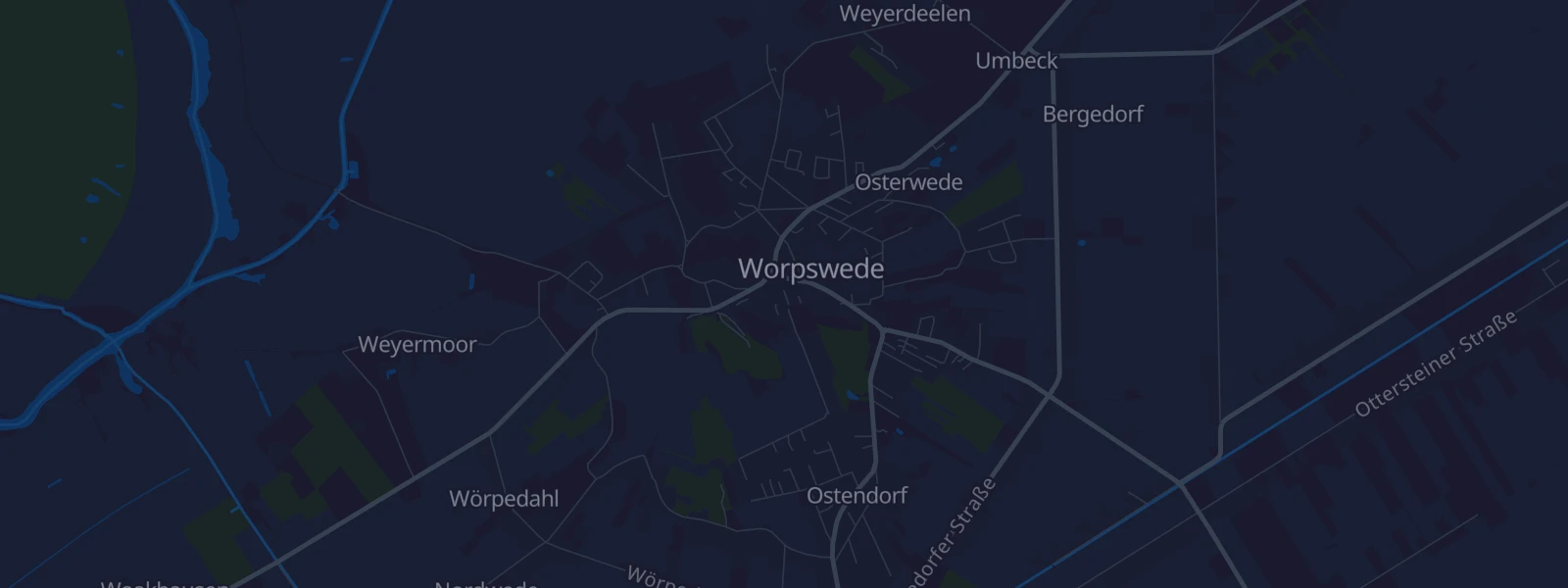 Karte von Worpswede