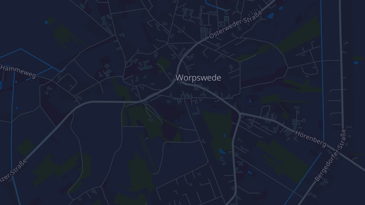 Karte von Worpswede