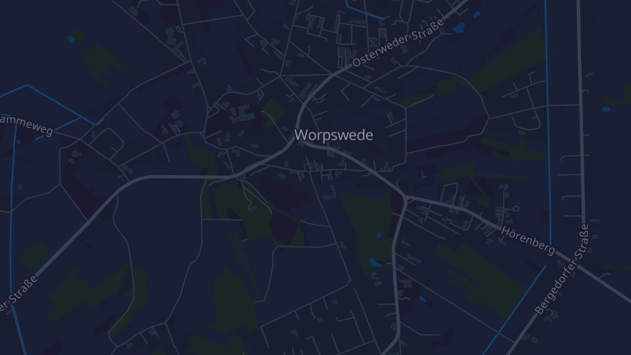 Karte von Worpswede