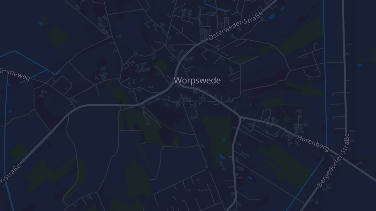Karte von Worpswede