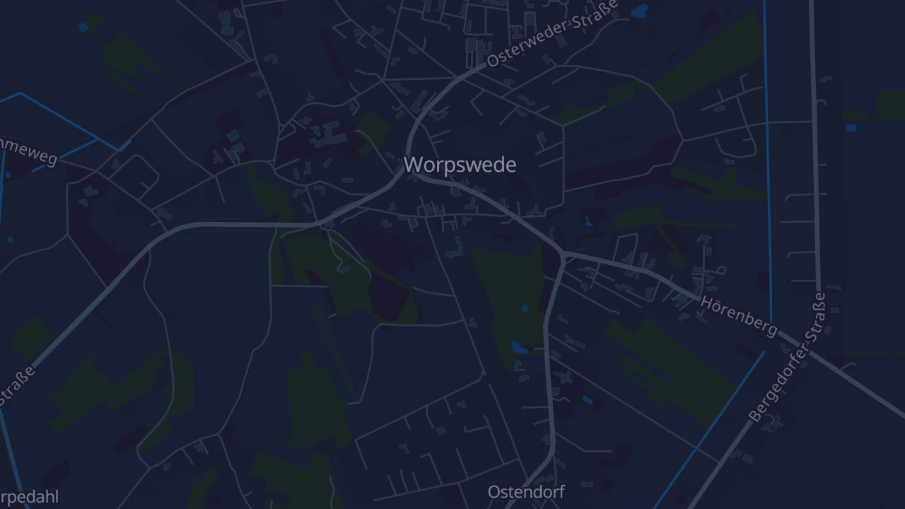 Karte von Worpswede