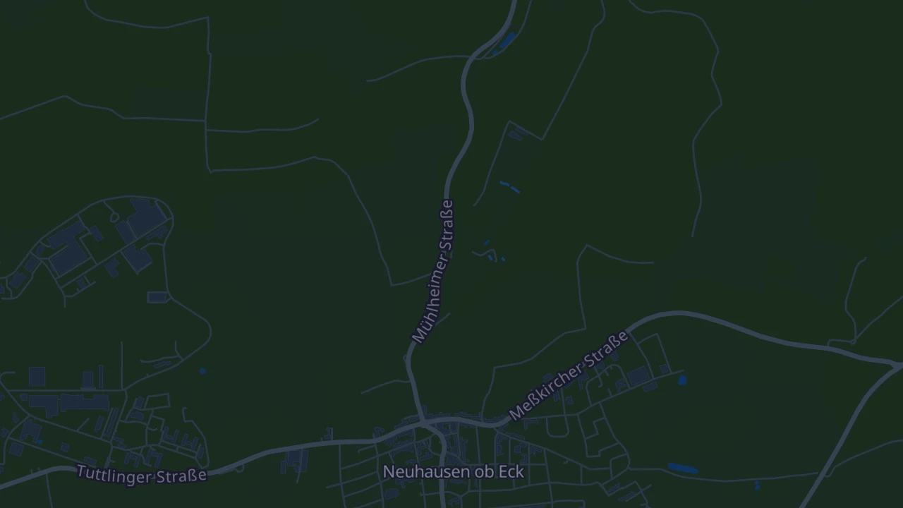 Karte von Neuhausen ob Eck