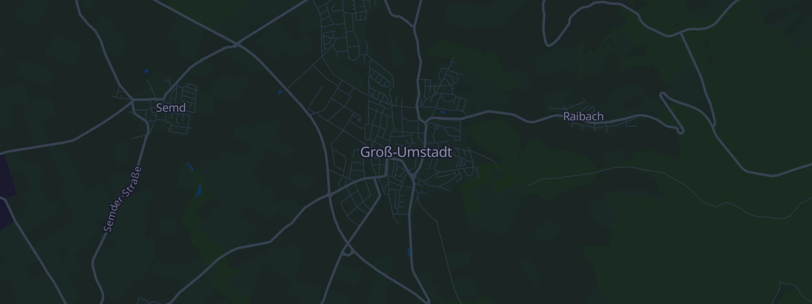 Karte von Groß-Umstadt