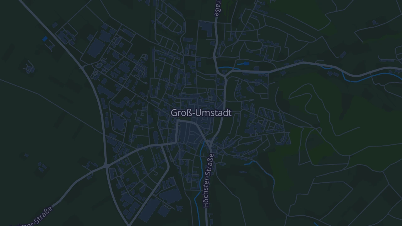 Karte von Groß-Umstadt