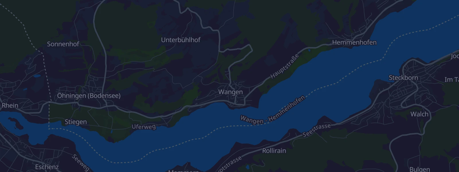 Karte von Öhningen-Wangen