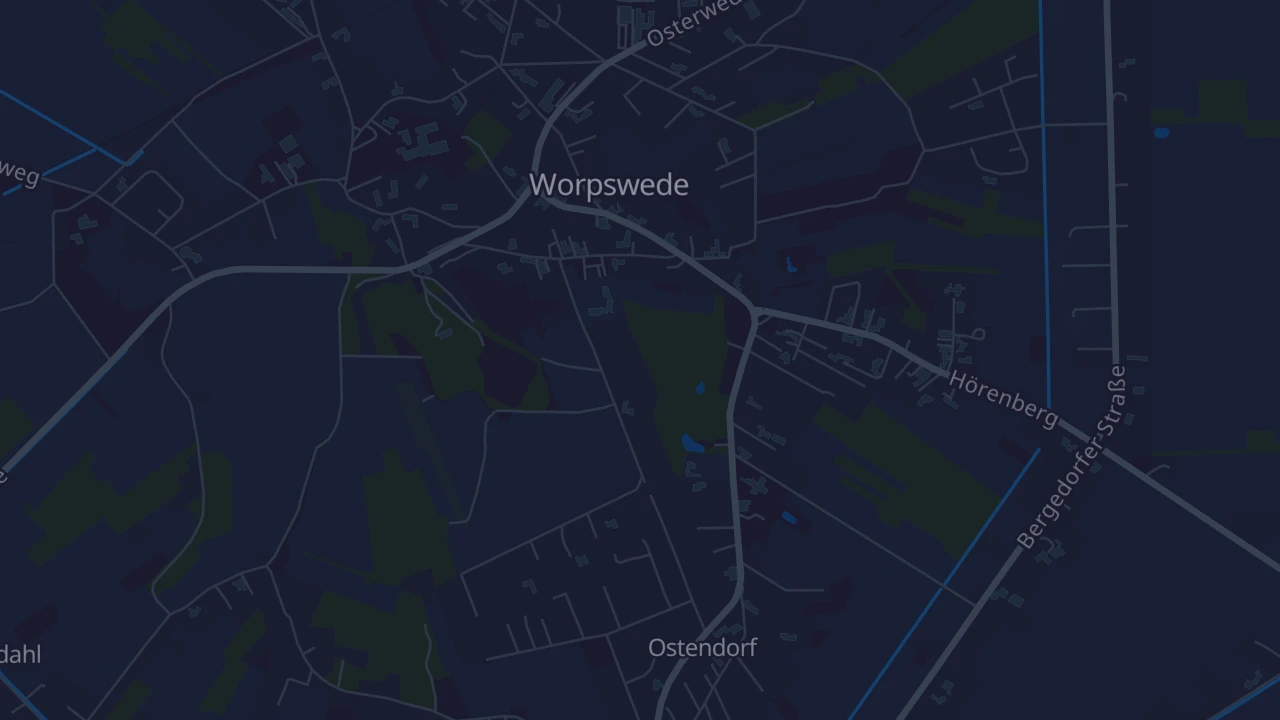 Karte von Worpswede