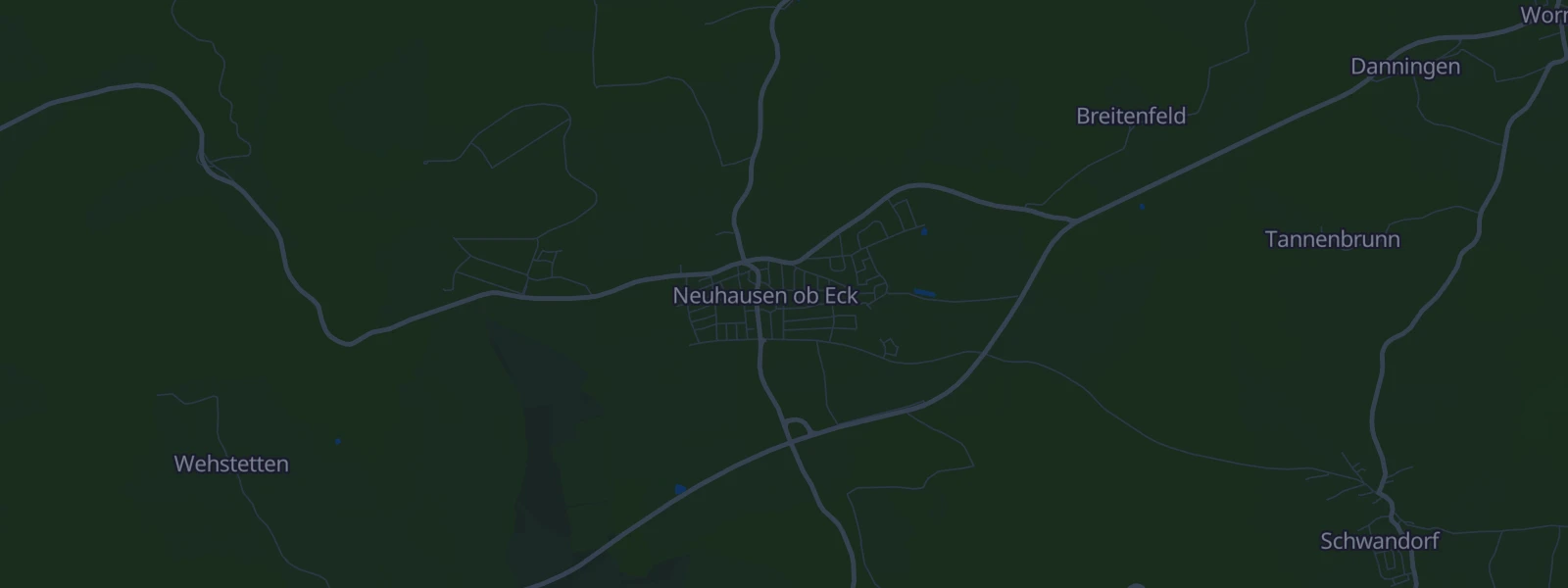 Karte von Neuhausen ob Eck
