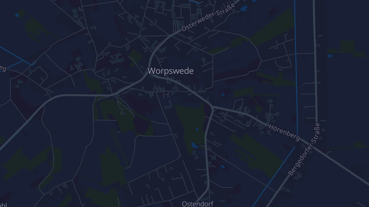 Karte von Worpswede