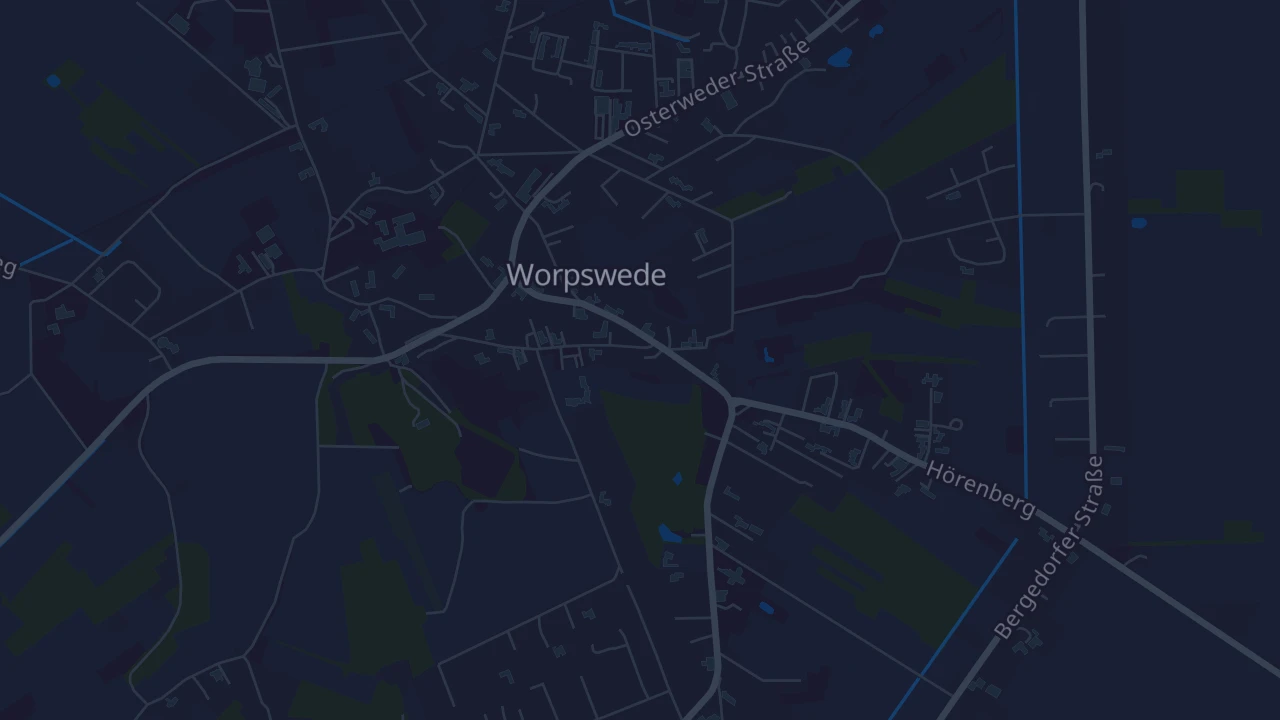 Karte von Worpswede
