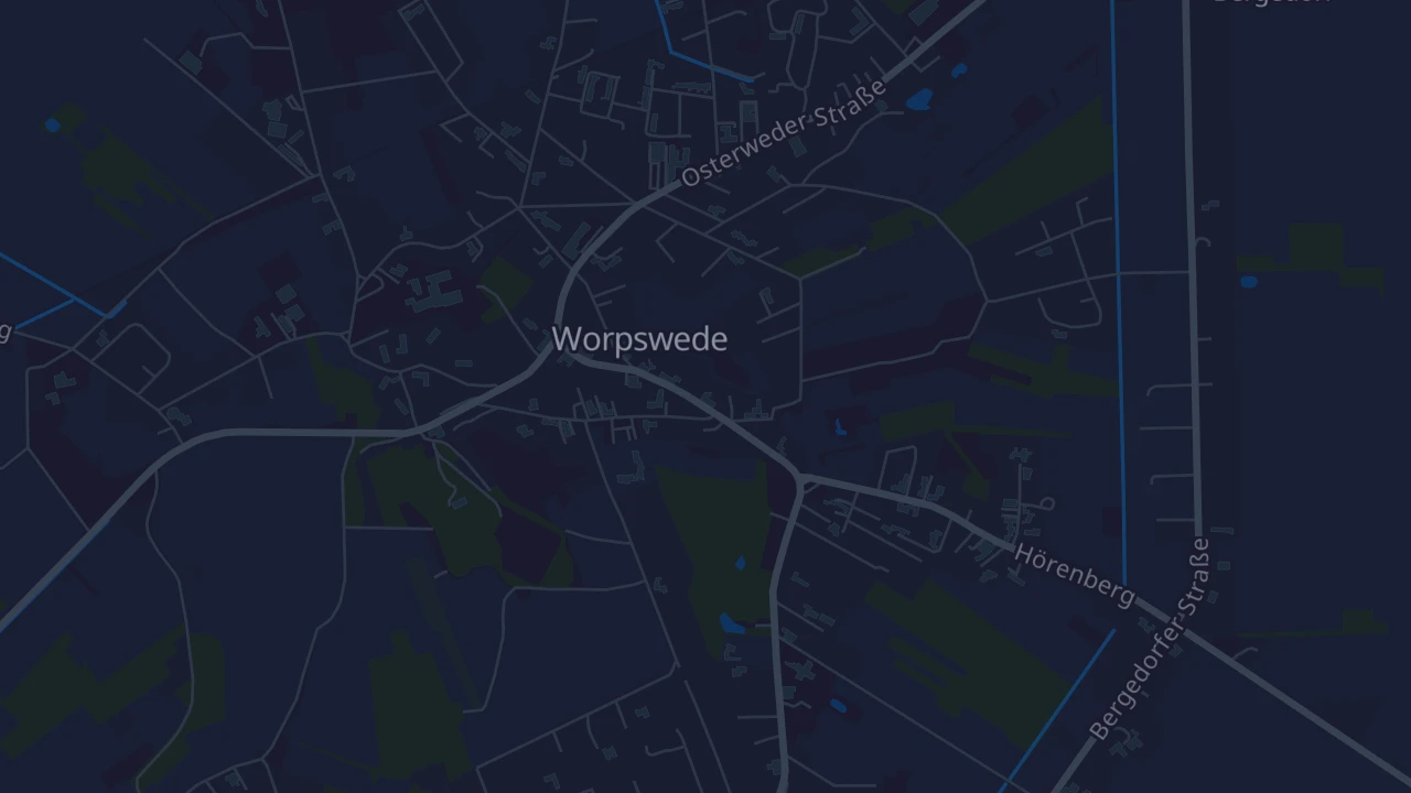 Karte von Worpswede