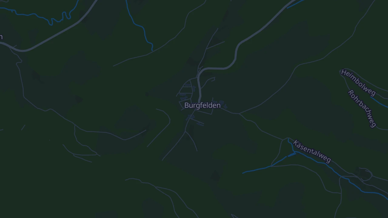 Karte von Burgfelden