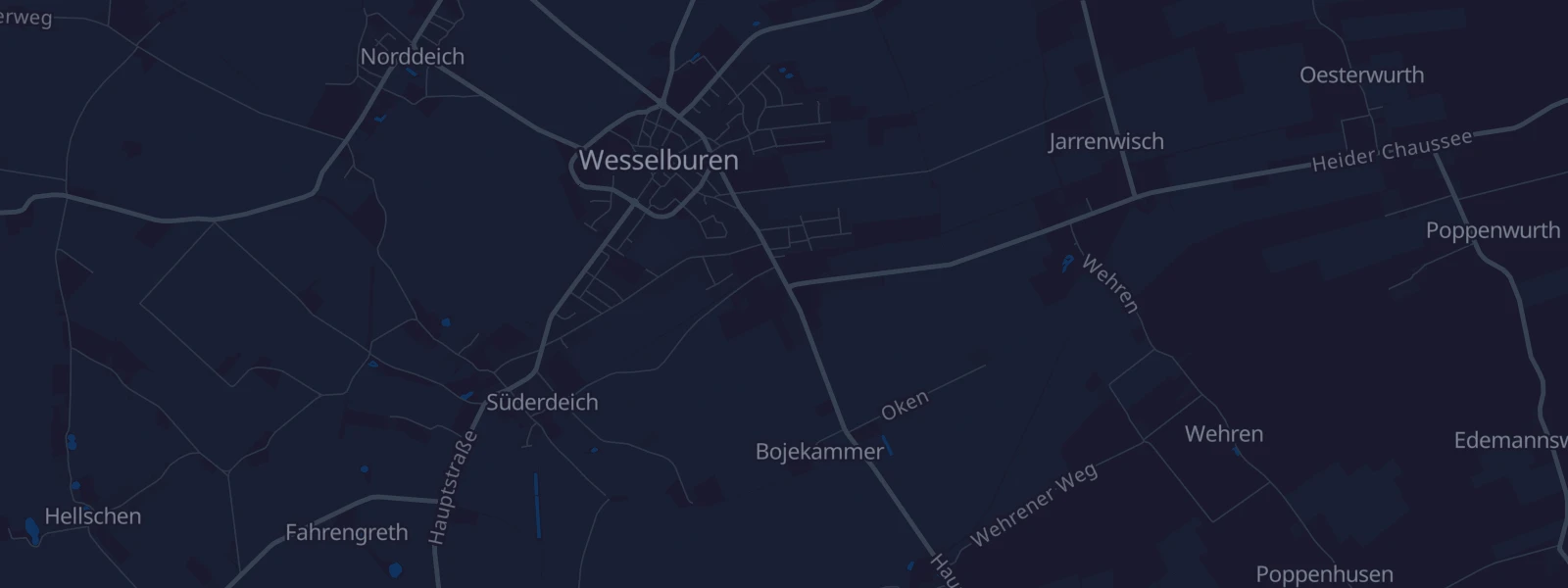 Karte von Wesselburen