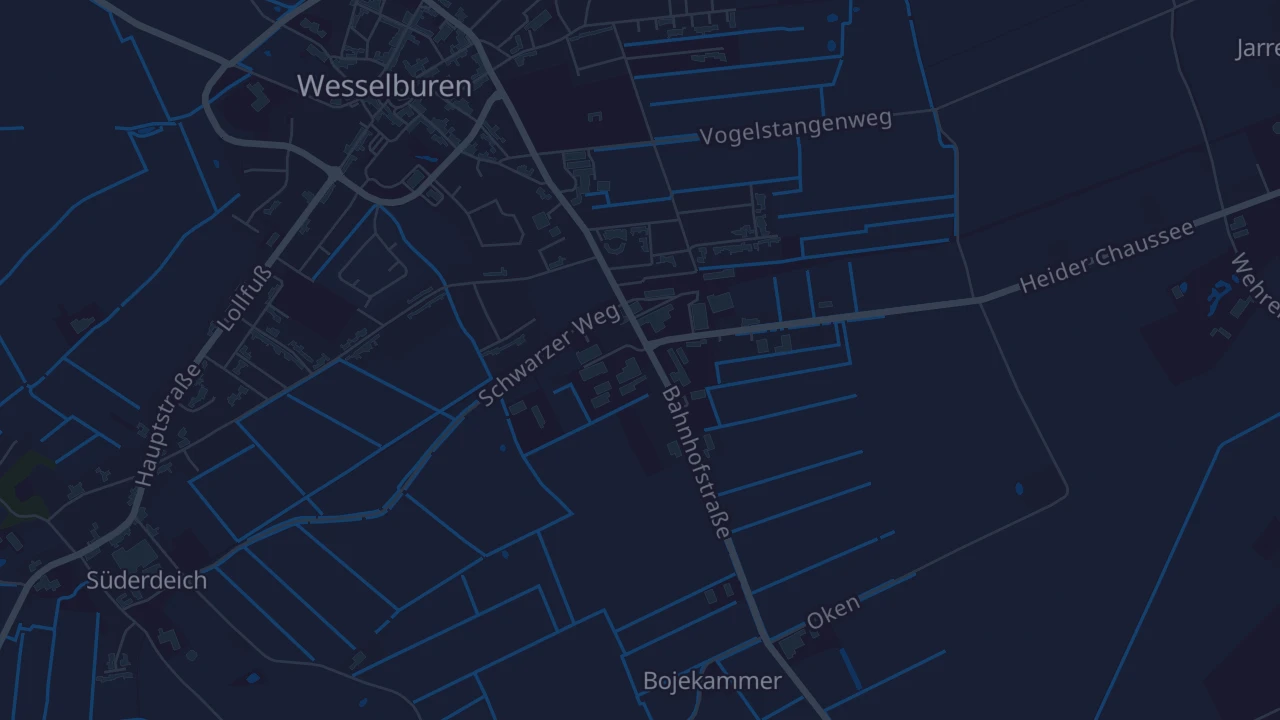 Karte von Wesselburen