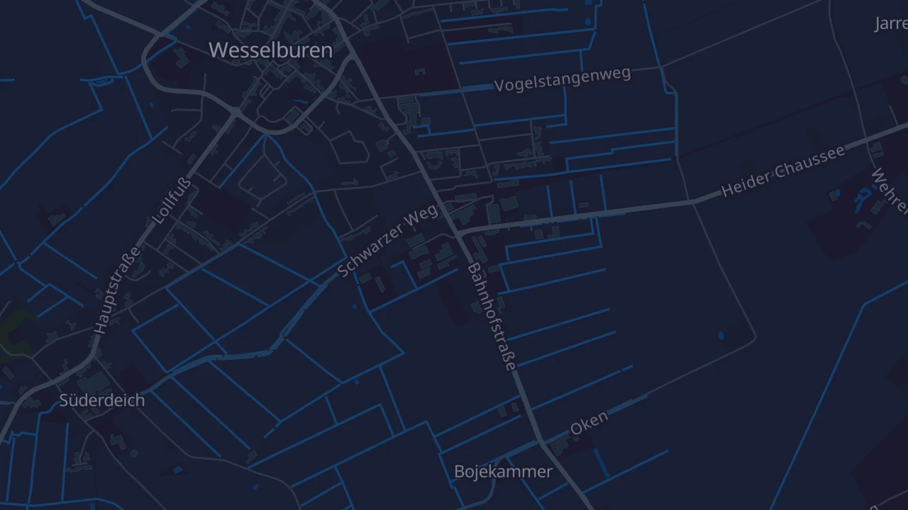Karte von Wesselburen