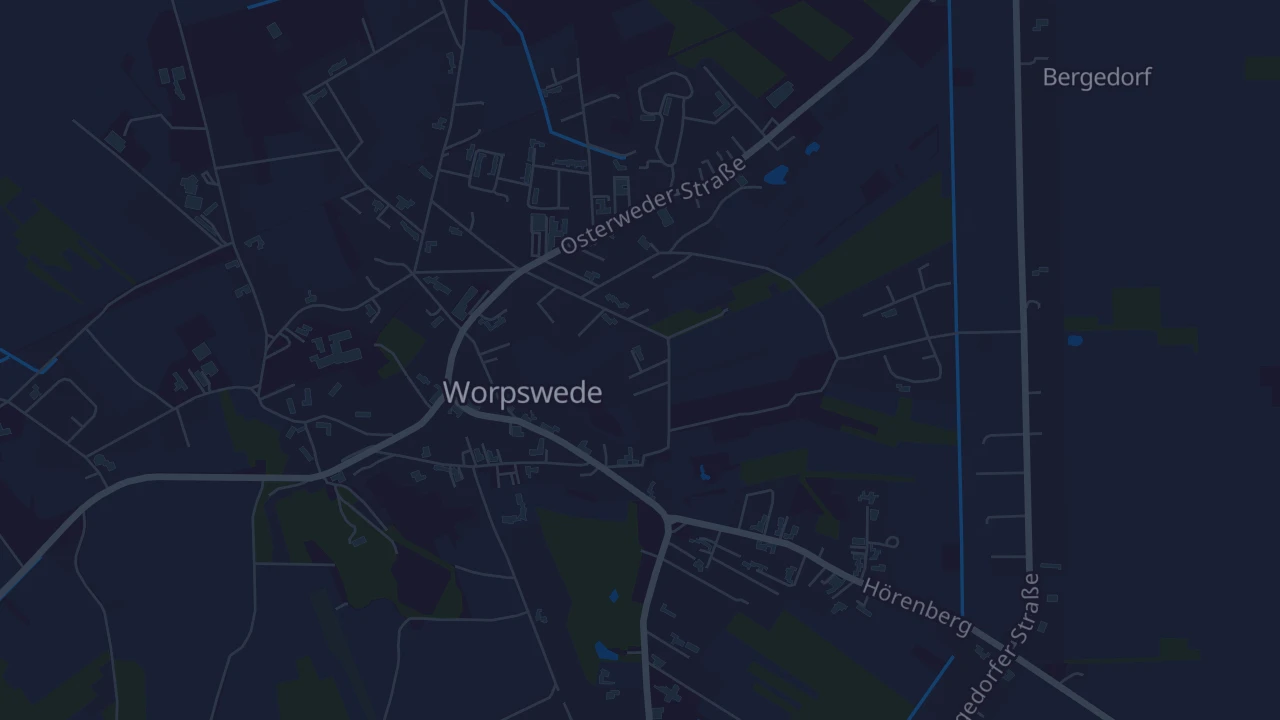 Karte von Worpswede