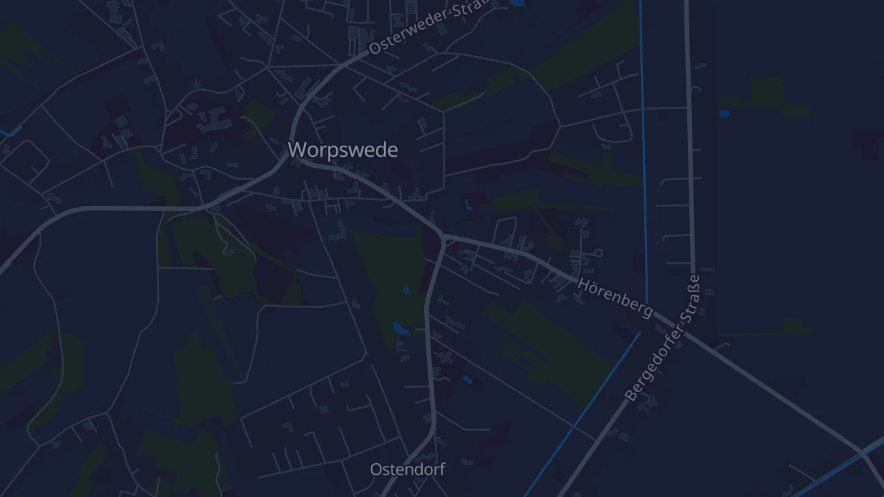 Karte von Worpswede