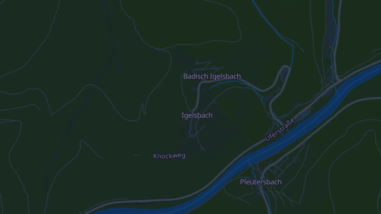 Karte von Hirschhorn