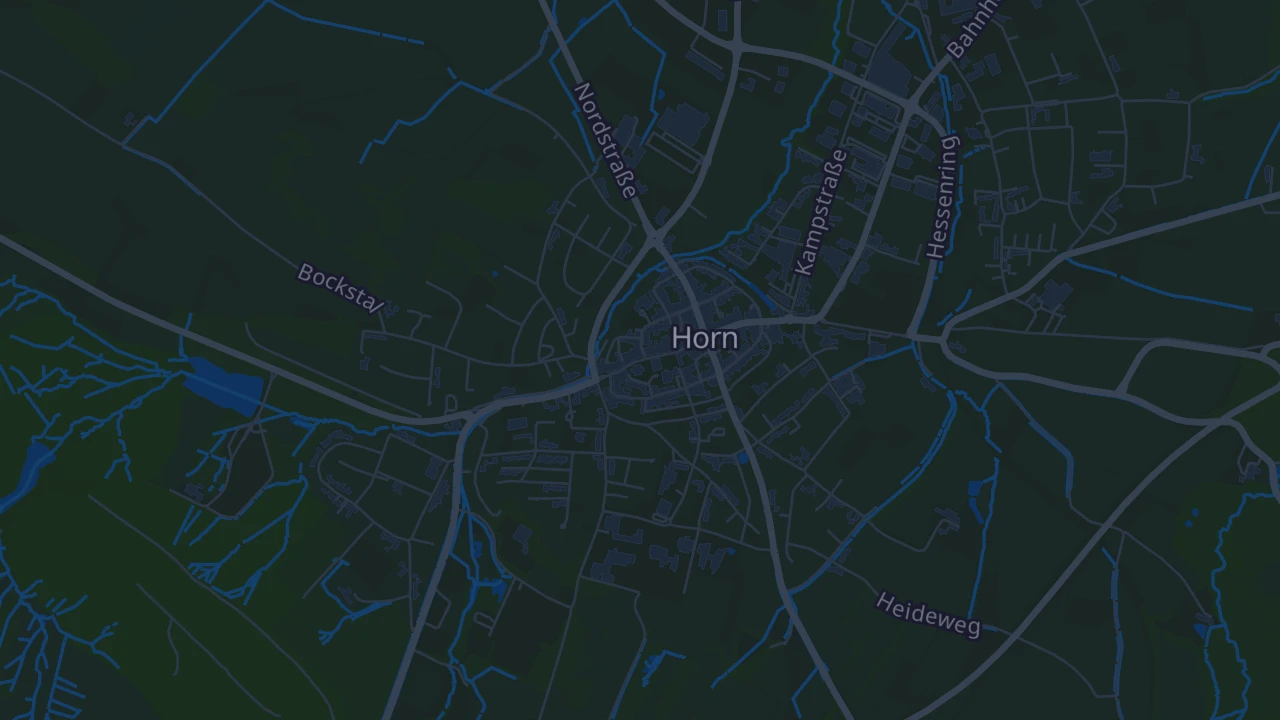 Karte von Horn-Bad Meinberg