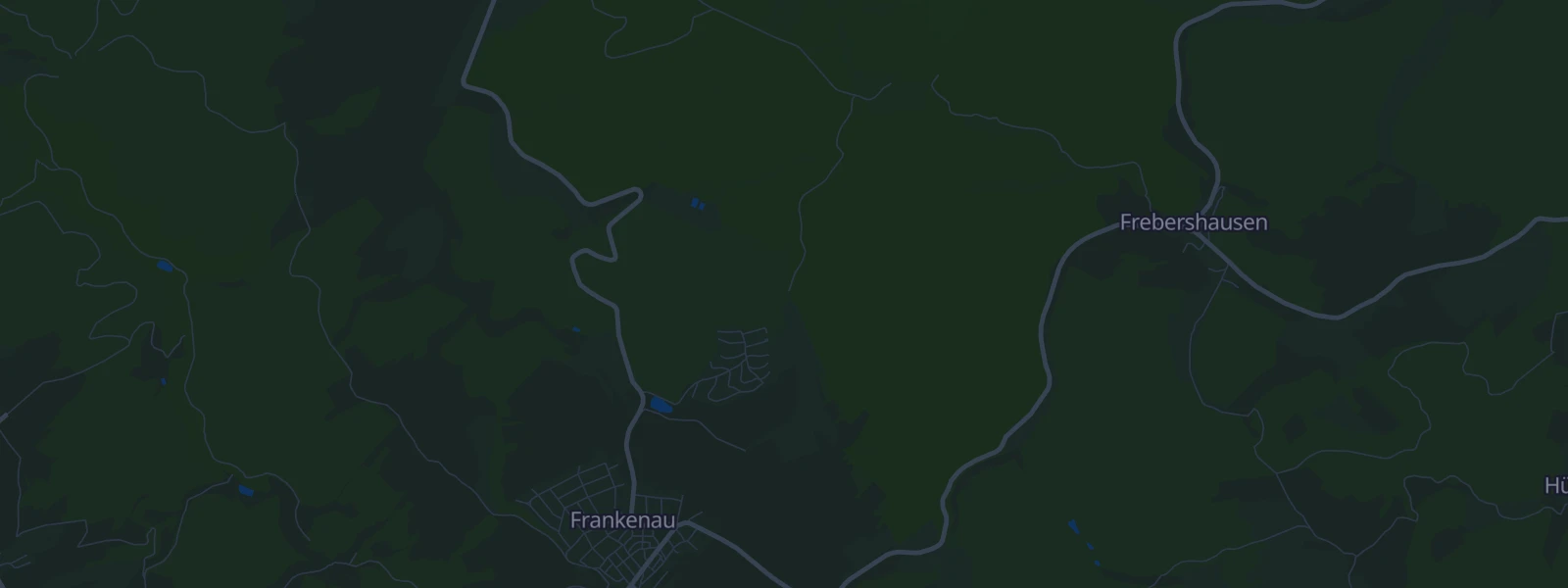 Karte von Frankenau
