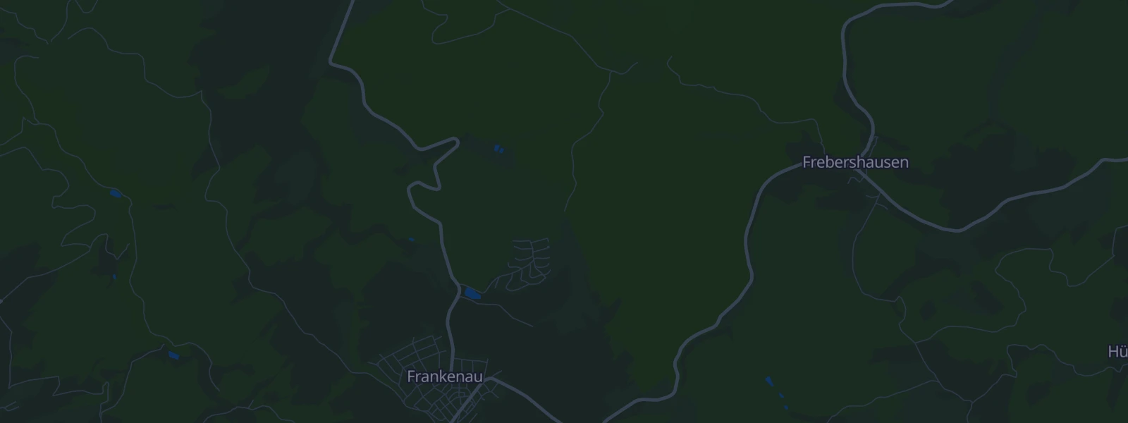 Karte von Frankenau