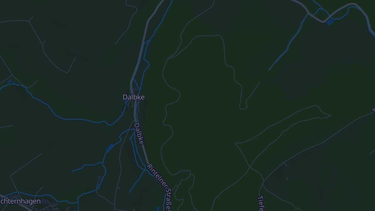 Karte von Kalletal
