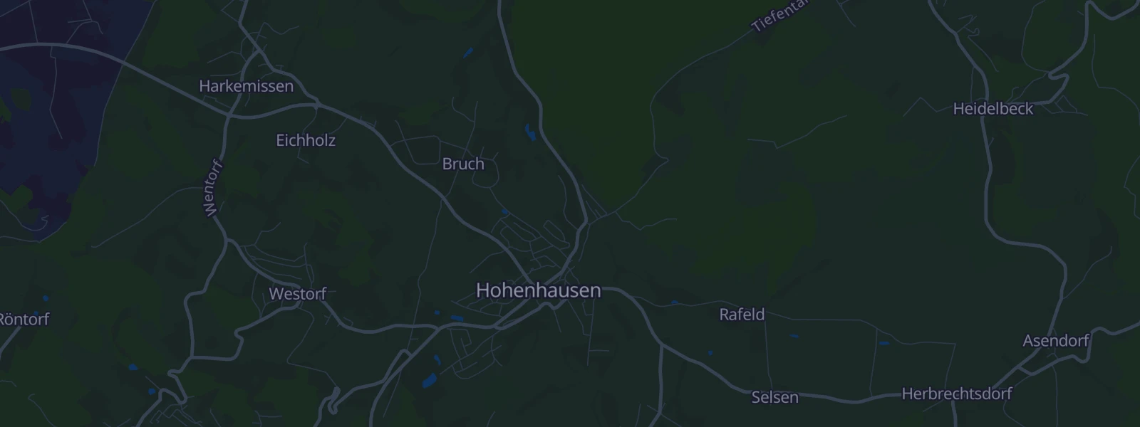 Karte von Kalletal