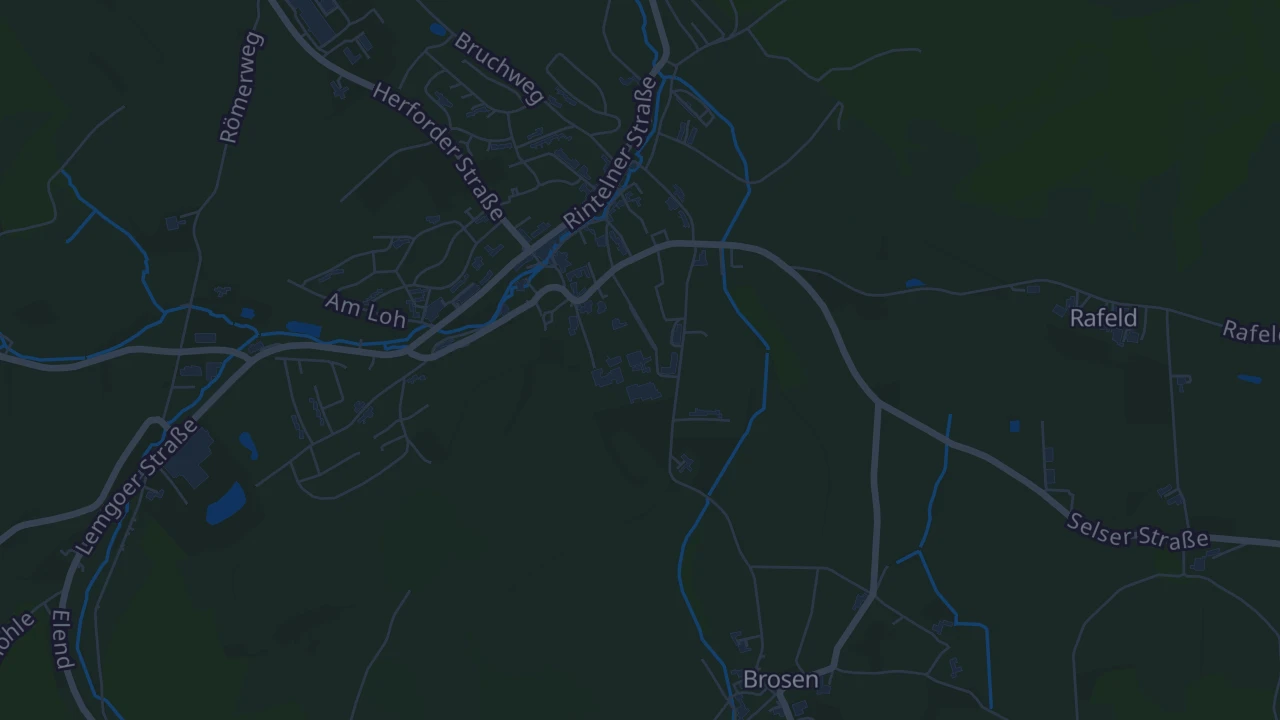 Karte von Kalletal