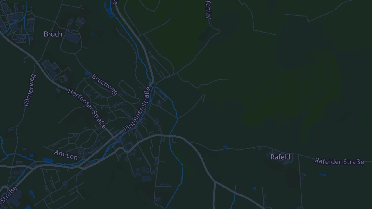 Karte von Kalletal