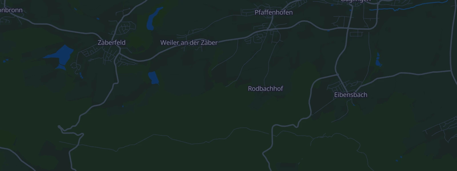 Karte von Weiler an der Zaber