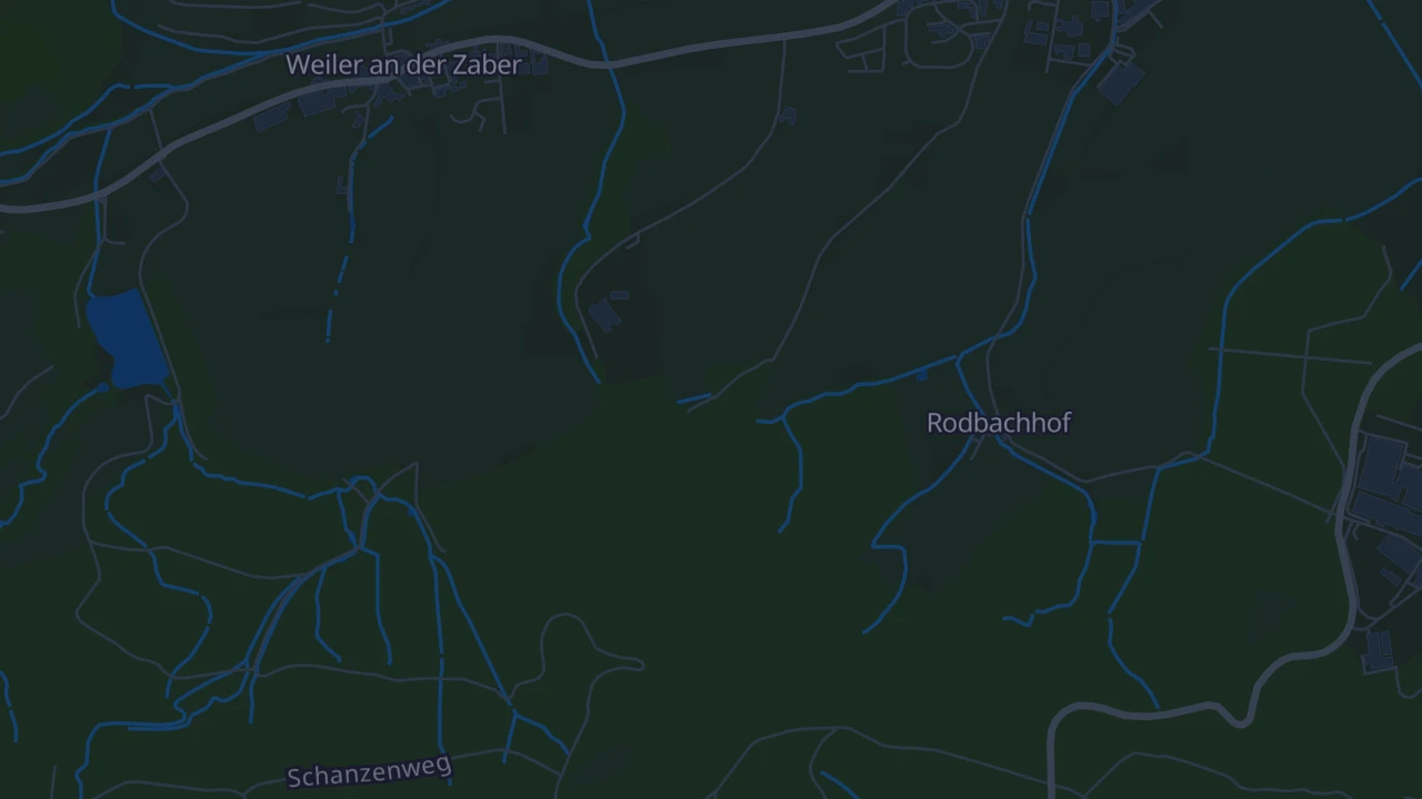 Karte von Weiler an der Zaber