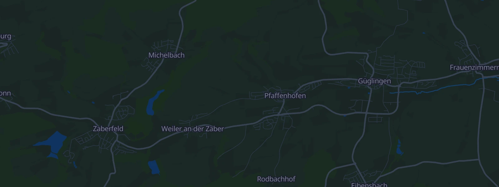 Karte von Weiler an der Zaber