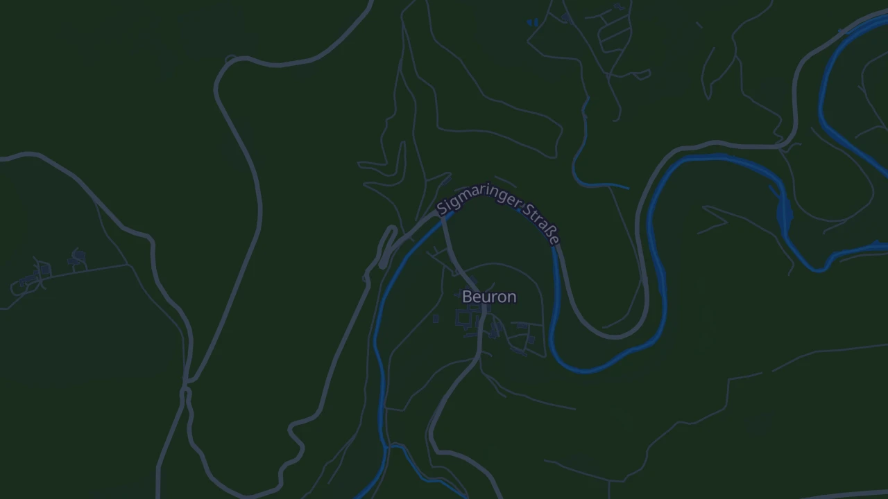 Karte von Beuron