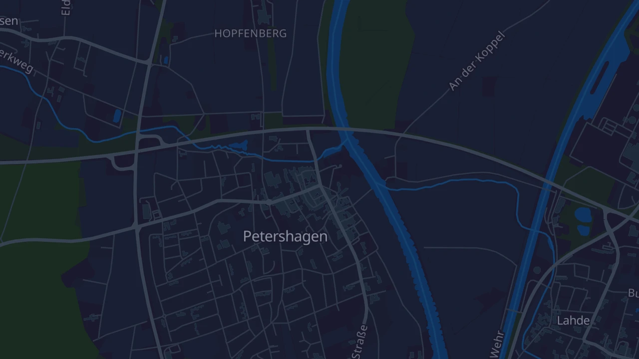 Karte von Petershagen