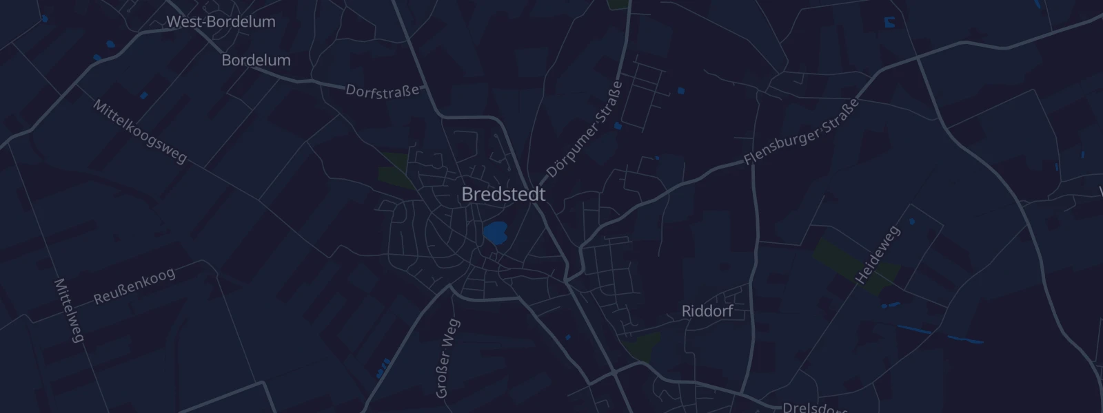 Karte von Bredstedt