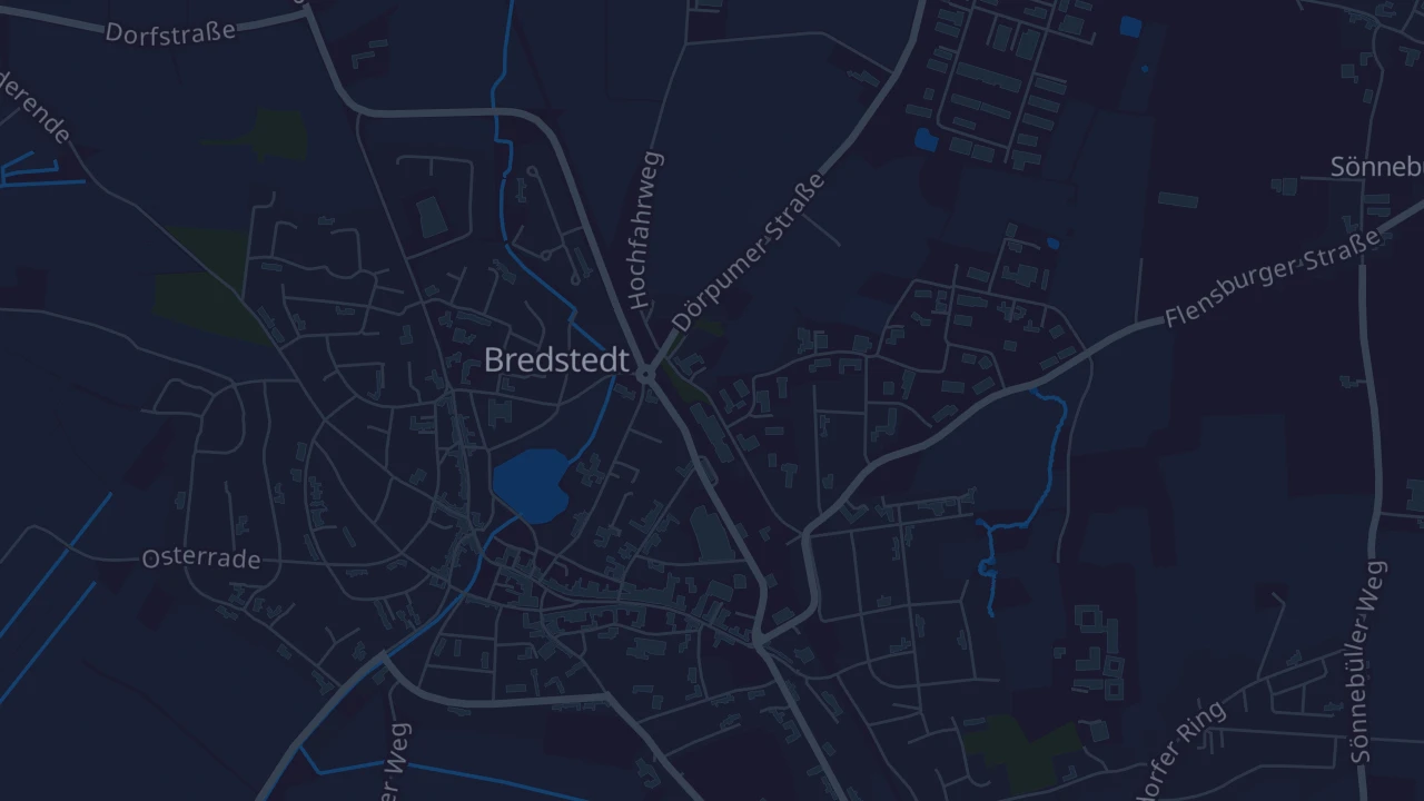 Karte von Bredstedt