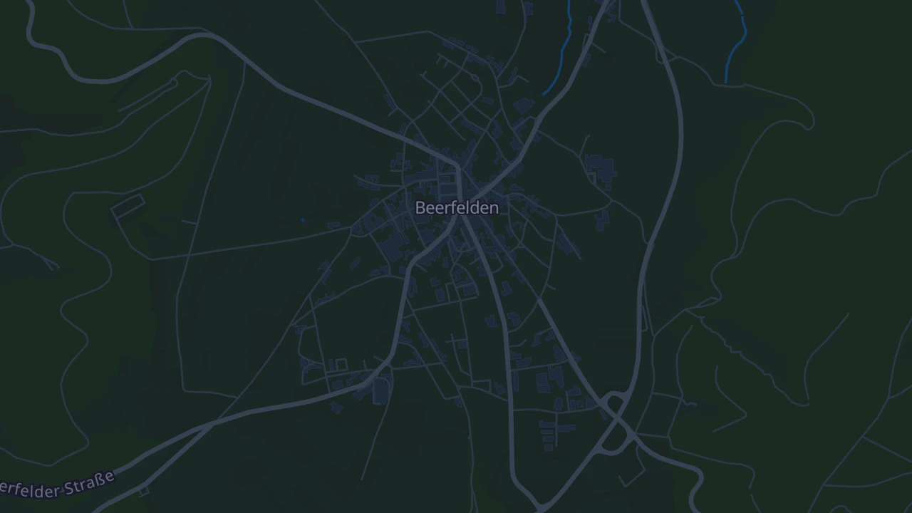 Karte von Oberzent - Beerfelden