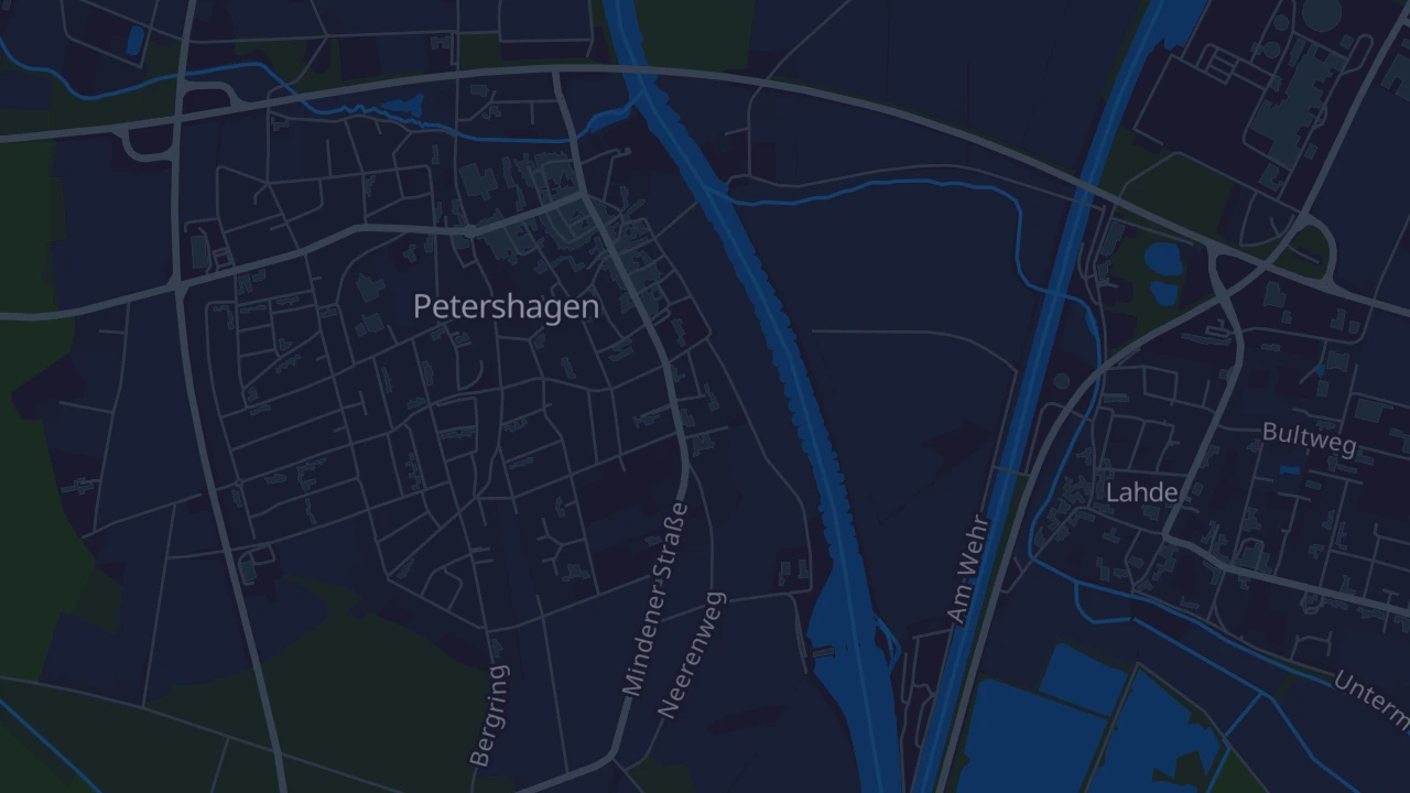 Karte von Petershagen