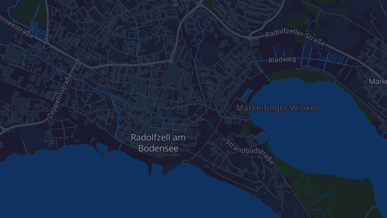 Karte von Radolfzell am Bodensee