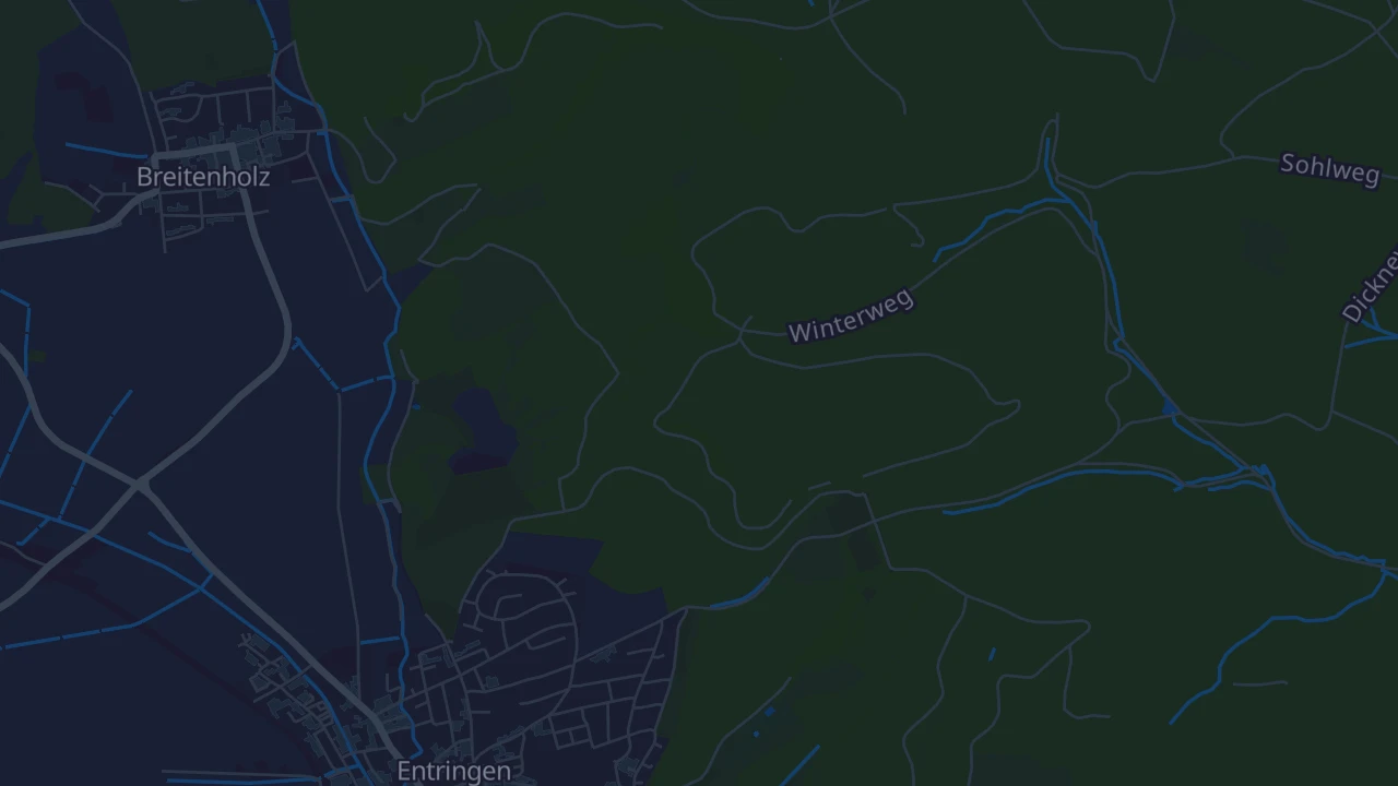 Karte von Entringen