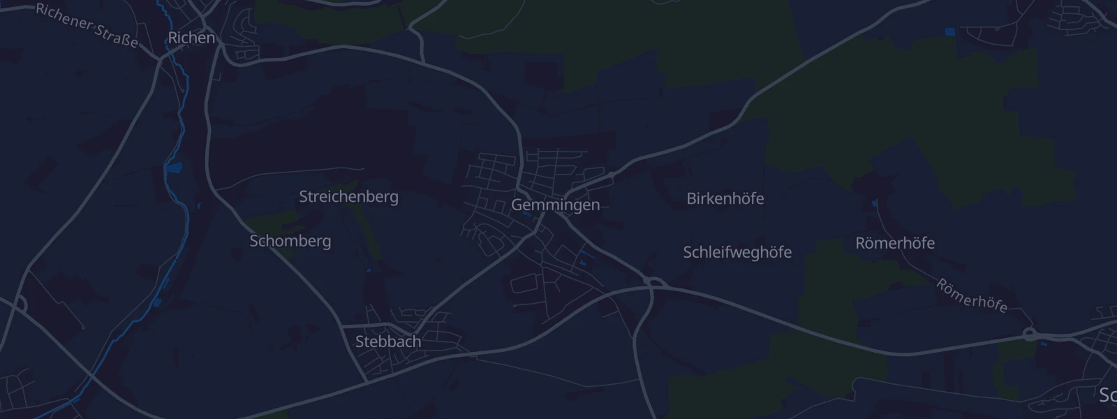 Karte von Gemmingen
