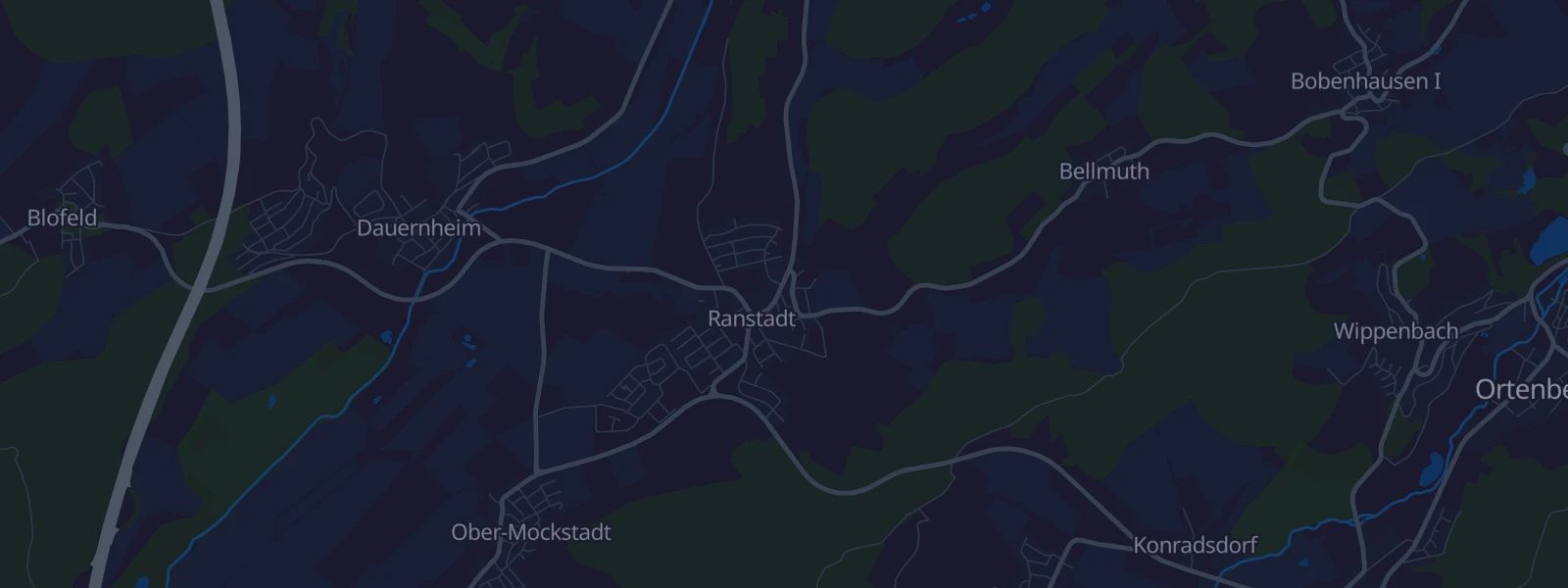 Karte von Ranstadt