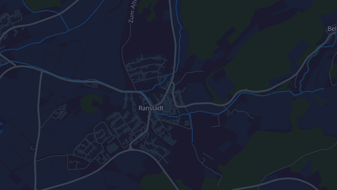 Karte von Ranstadt