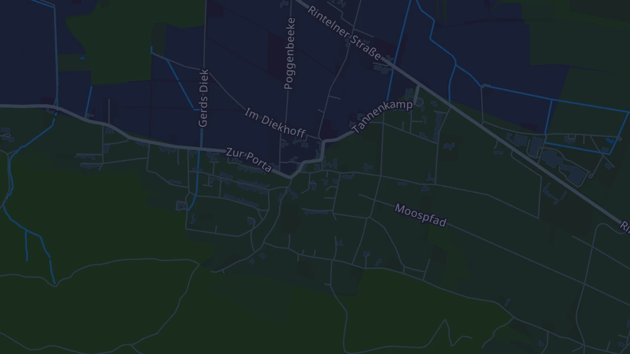 Karte von Porta Westfalica