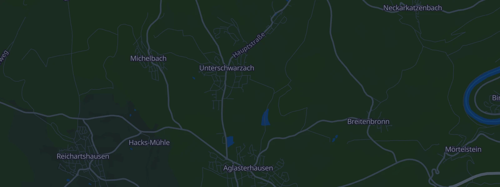 Karte von Unterschwarzach