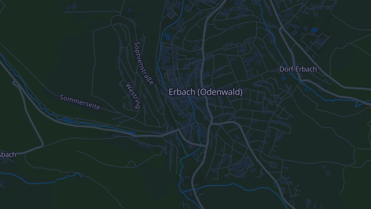 Karte von Erbach