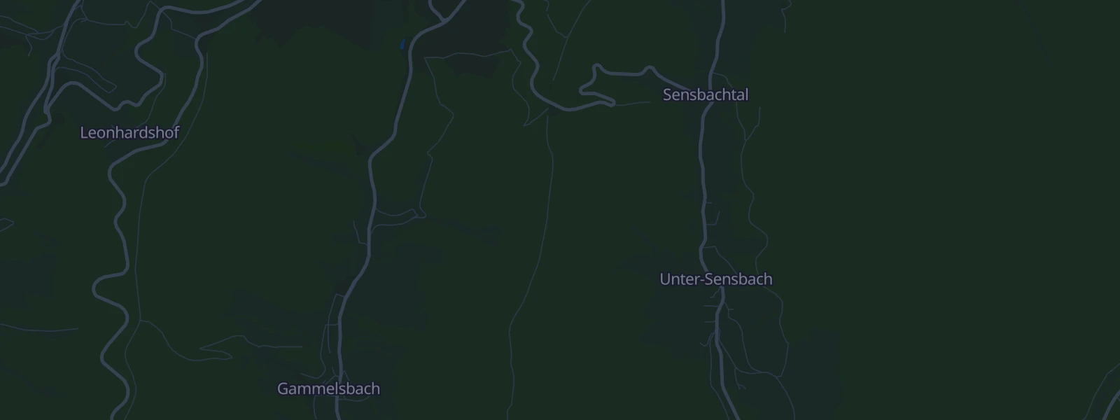 Karte von Oberzent