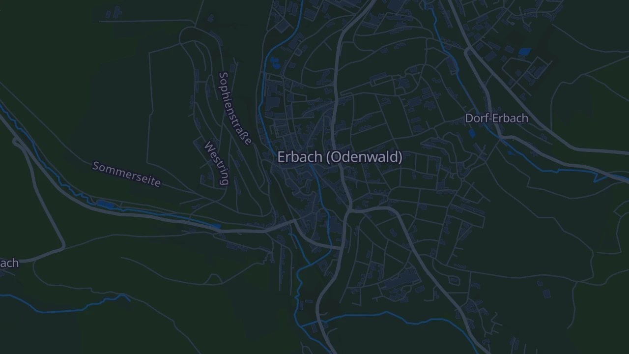 Karte von Erbach