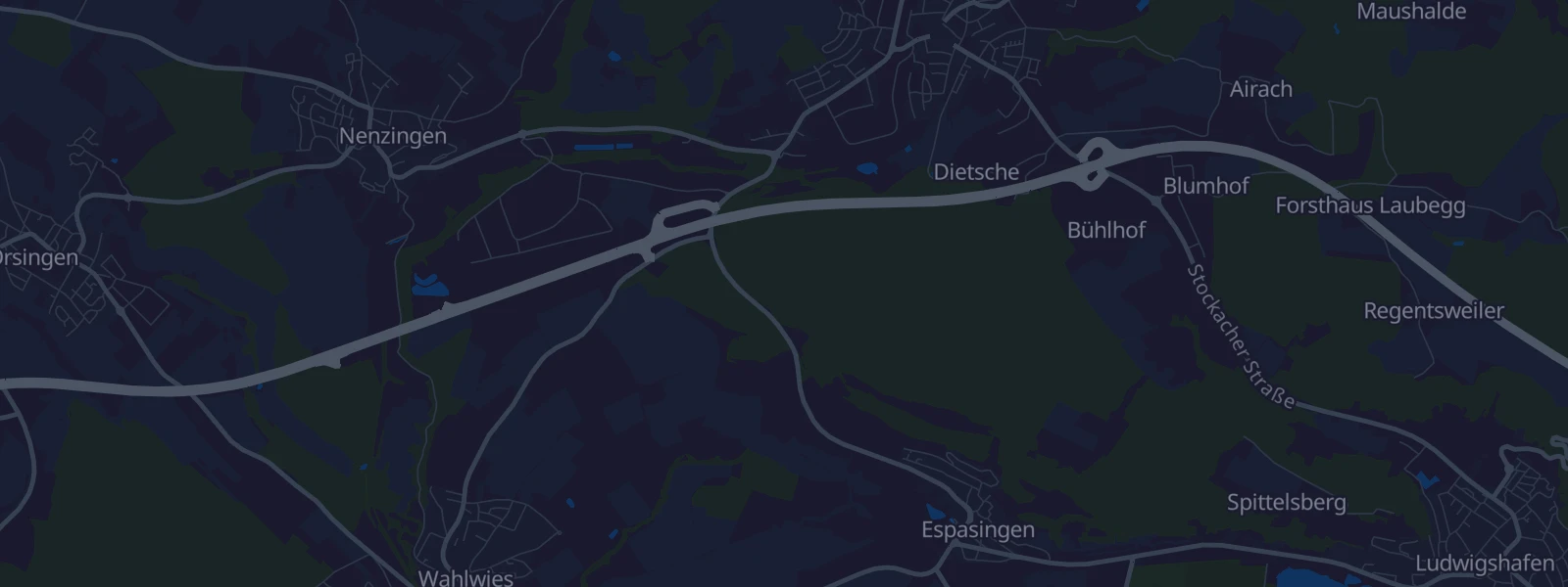 Karte von Stockach